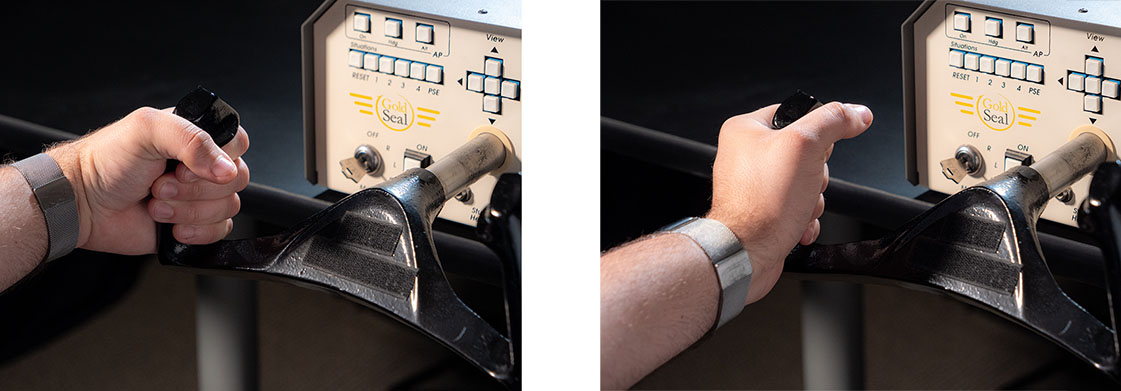 Yoke position during touch-and-go landing